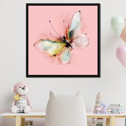 White Butterfly - NicheCanvas