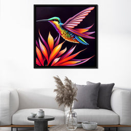 Hummingbird - TooplesArt - NicheCanvas