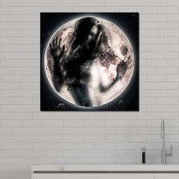 Moon Girl - Manuel Alejandro - NicheCanvas