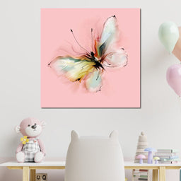 White Butterfly - NicheCanvas