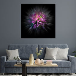 Flowers Color Flow - Brian Carson - NicheCanvas