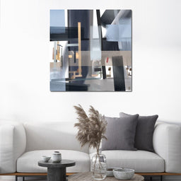 Glass and Tubular Steel - Andy Brackpool - NicheCanvas