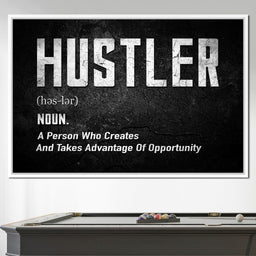 Hustle - David Drake - NicheCanvas