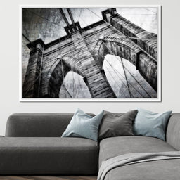 Brooklyn Bridge Arch - NicheCanvas
