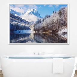 Winter in the Rockies  - NicheCanvas