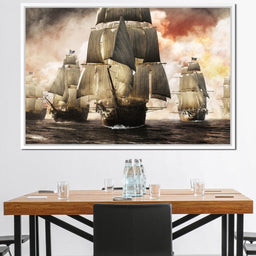 Pirate Fleet - NicheCanvas