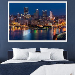 Pittsburgh Skyline - NicheCanvas