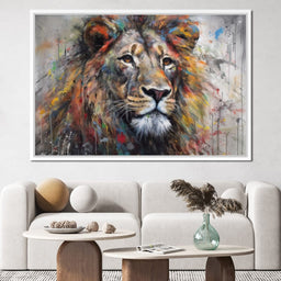 Urban Jungle: Lion - NicheCanvas