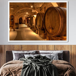Wine Cellar in the Abbey - NicheCanvas