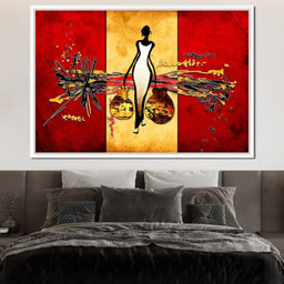 African Silhouette - NicheCanvas