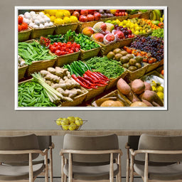 Fruit & Vegetables Market - NicheCanvas