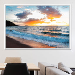 Maui Black Sand Beach - Lucas Moore - NicheCanvas