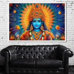 Vishnu's Aura - NicheCanvas