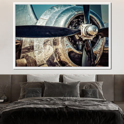 WWII Airplane Propeller - NicheCanvas