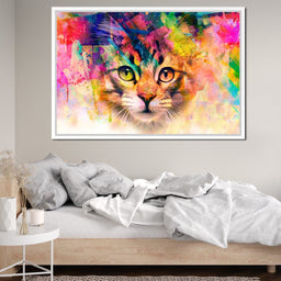 Curious Cat - NicheCanvas