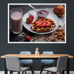 Homemade Waffles - NicheCanvas