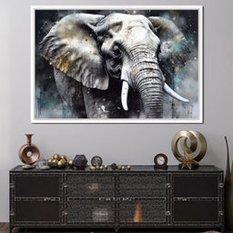 Urban Jungle: Elephant - NicheCanvas