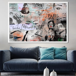 Paris Fashion - NicheCanvas