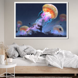 Giant Jellyfish - NicheCanvas