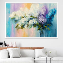 Lilac Flowers | NicheCanvas