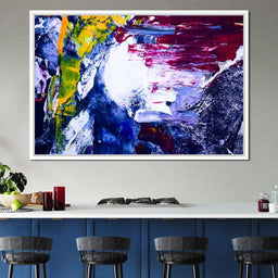 Abstract Sea Splash - NicheCanvas