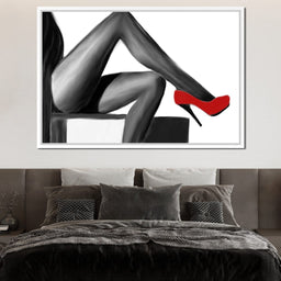 Red Stiletto - NicheCanvas