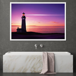 Lighthouse In Nova Scotia - NicheCanvas