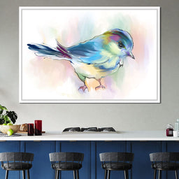 Watercolor Bird - NicheCanvas