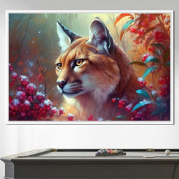 Winter Puma - Neal Hackett - NicheCanvas