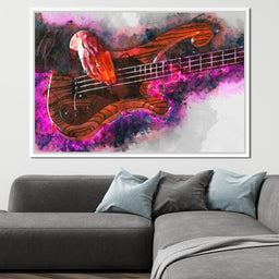 Les Claypool's Guitar - Abraham Szomor - NicheCanvas