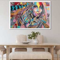 Mary Portrait - NicheCanvas