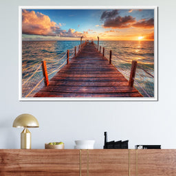 West Coast Sunset - NicheCanvas