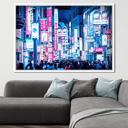 Cyberpunk Street - Johanjjf - NicheCanvas