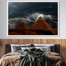 Pyramids of Giza - NicheCanvas