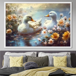 Winter Ducks - Neal Hackett - NicheCanvas
