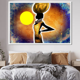 African Woman - NicheCanvas