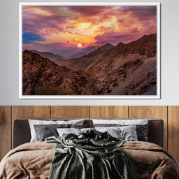 Desert Mountains - NicheCanvas