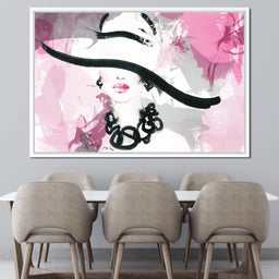 Fashionista Portrait - NicheCanvas