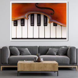 Violin & Piano - NicheCanvas