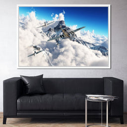 P51 Mustangs Winter Squadron - NicheCanvas