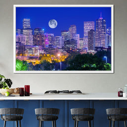 Denver Skyline - NicheCanvas