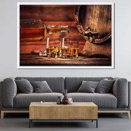 Whiskey Night - NicheCanvas