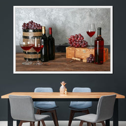Red Wine Table - NicheCanvas