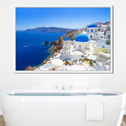 Santorini - NicheCanvas