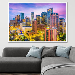 Houston Skyline - NicheCanvas