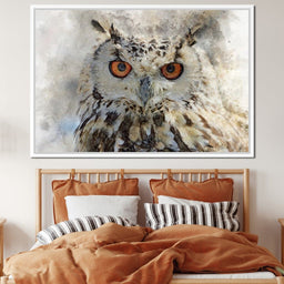Eurasian Owl  - NicheCanvas