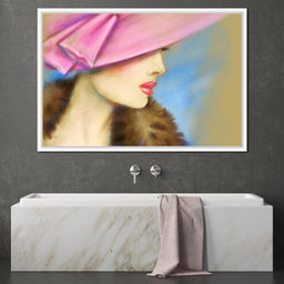 Pink Hat Fashion - NicheCanvas