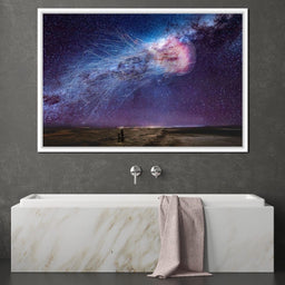 Cosmic Jellyfish Galaxy - Kit Burden - NicheCanvas