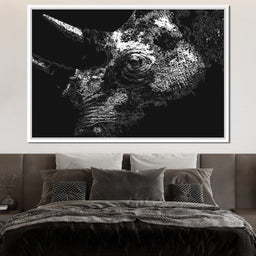 Big 5 Collection - Rhino - Johanjjf - NicheCanvas