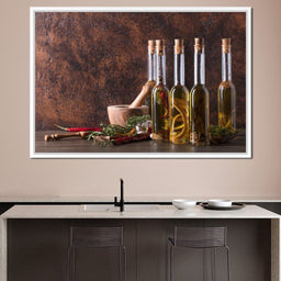 Olive Oil Canvas Set - NicheCanvas